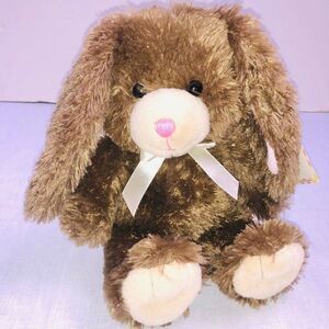 Build a Bear Miles Brown Bunny Rabbit Plush Stuffed Borders Easter 10" New